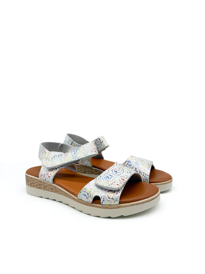 Sandalias Planas Bohemias con velcro