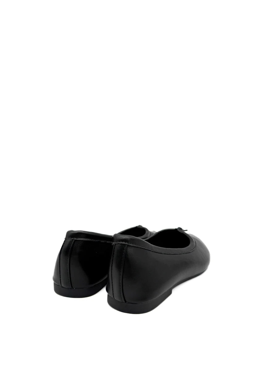 Bailarinas Planas de Puntera Dividida con Lazada