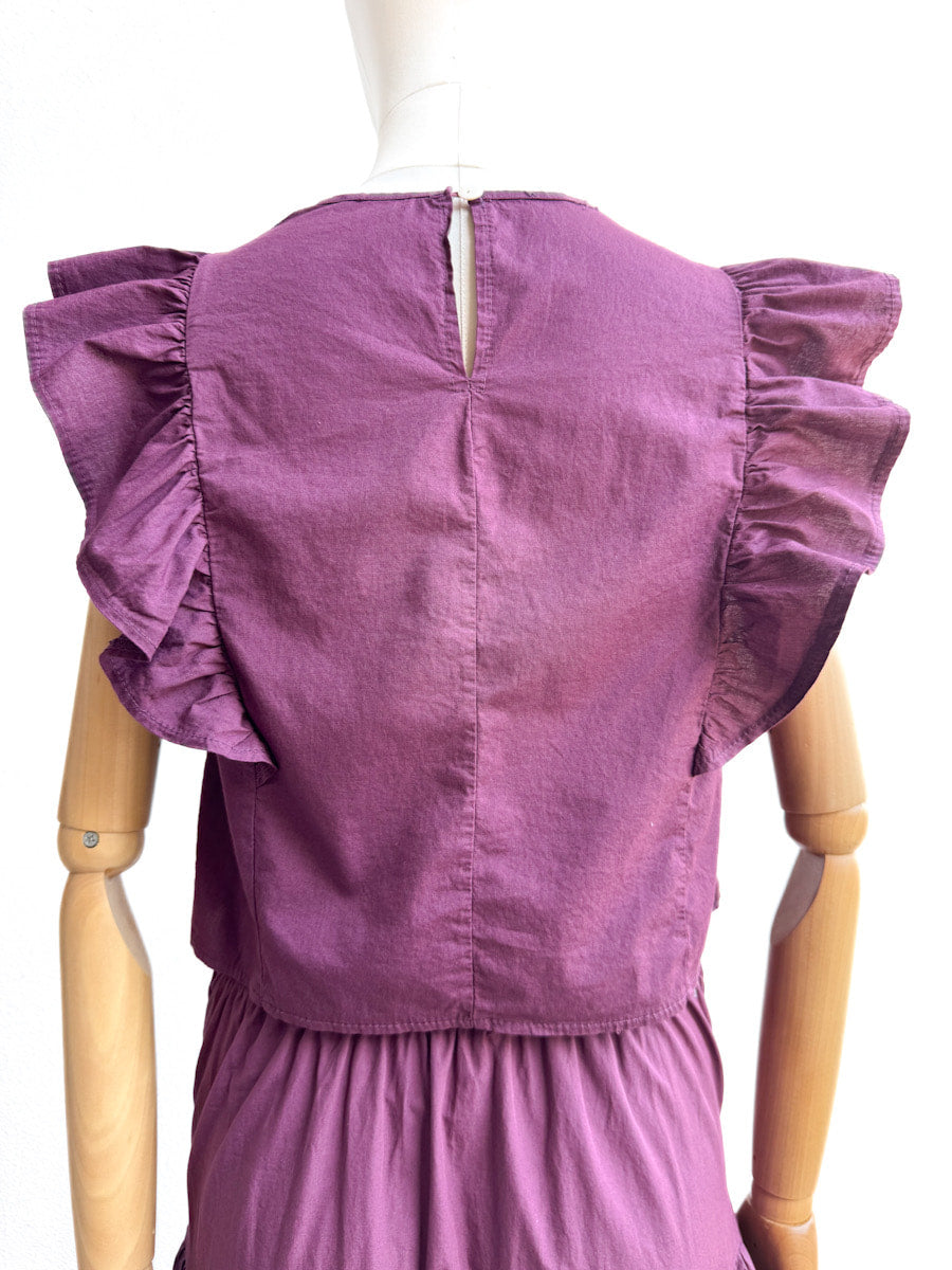 Conjunto Romántico-Blusa y Falda por Separado