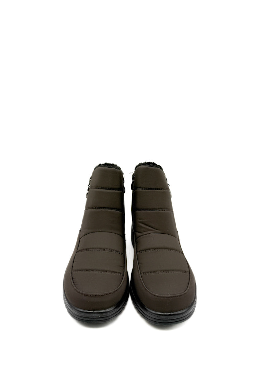 Botines de Nieve Impermeables con Doble Cremallera