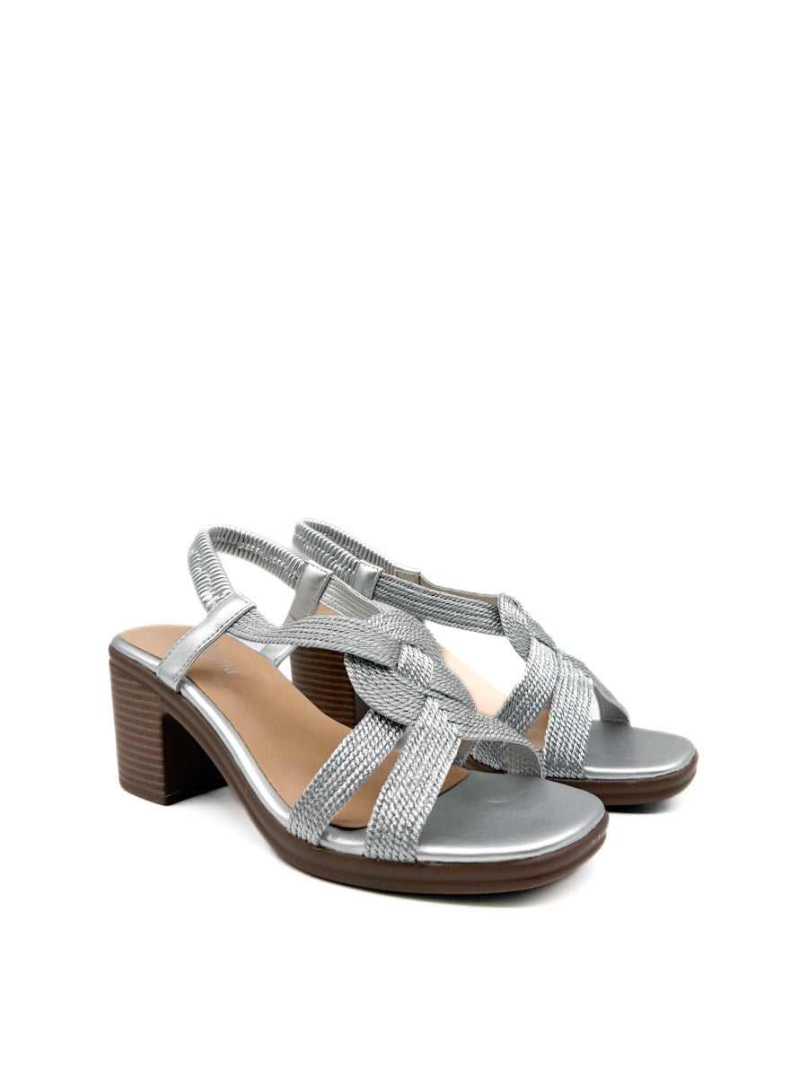Elegantes Sandalias con Detalle Entrelazado