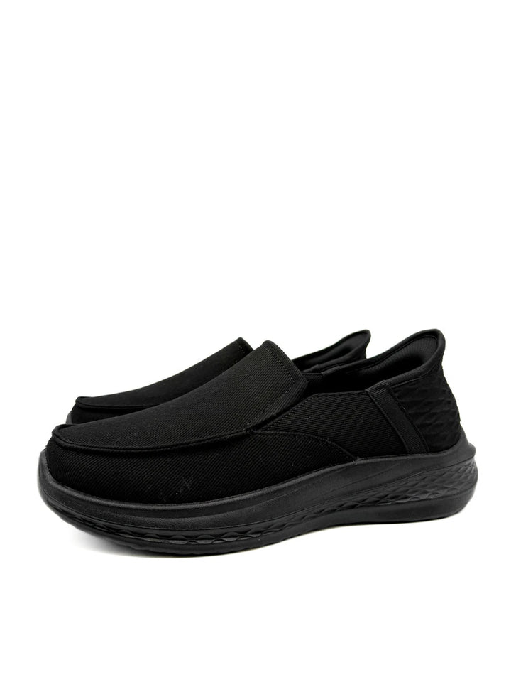 Mocasines Deportivos de Lona para Hombre Calzado Confort Slip-On