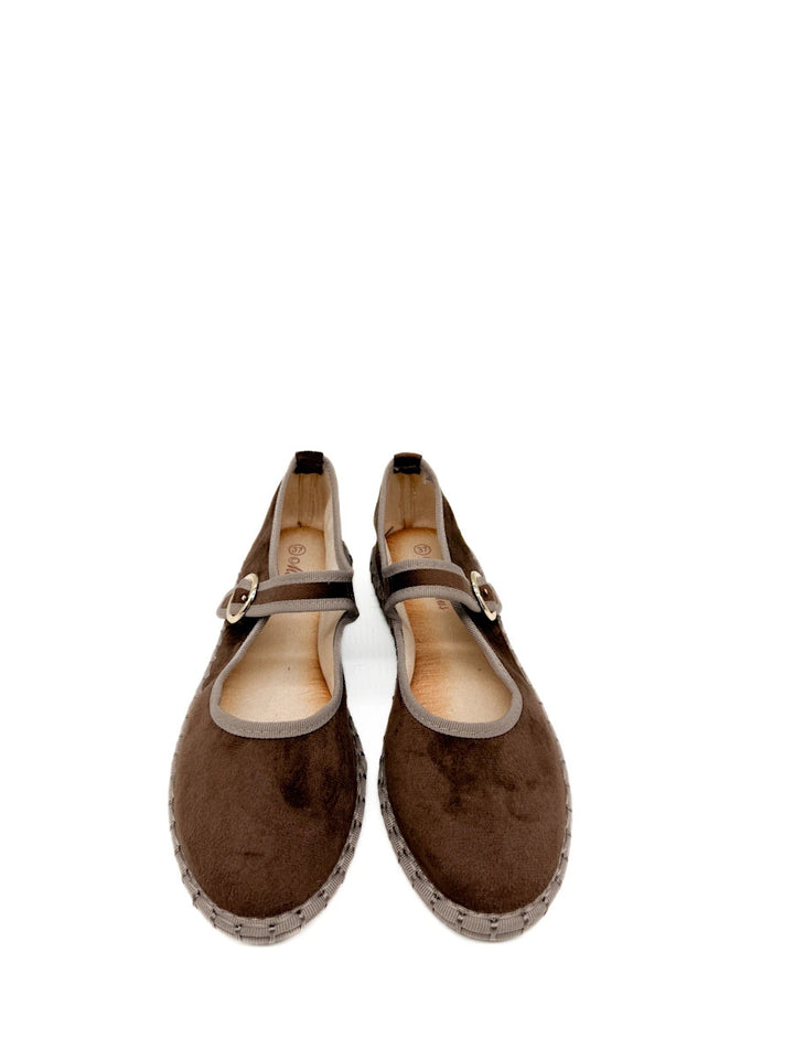 Merceditas de Terciopelo Bicolor