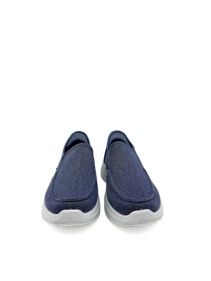 Mocasines Deportivos de Lona para Hombre Calzado Confort Slip-On