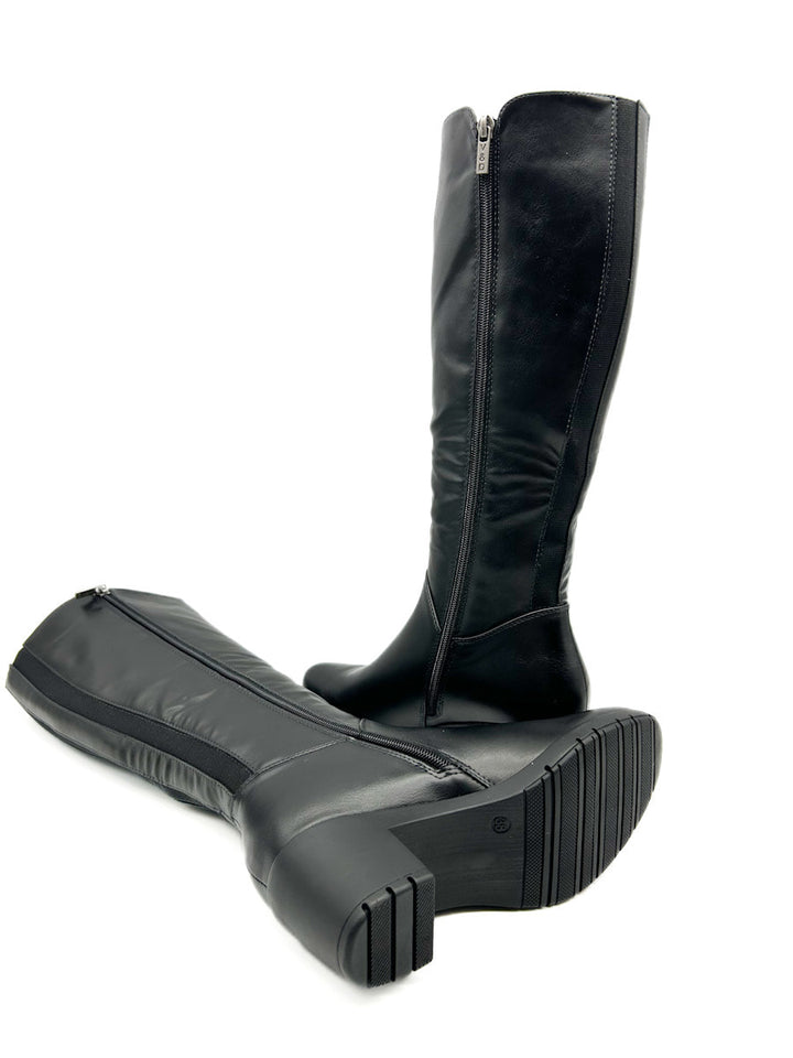 Bota Alta Tacón Medio de Mujer Referencia 22158