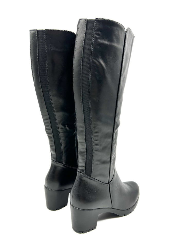 Bota Alta Tacón Medio de Mujer Referencia 22158