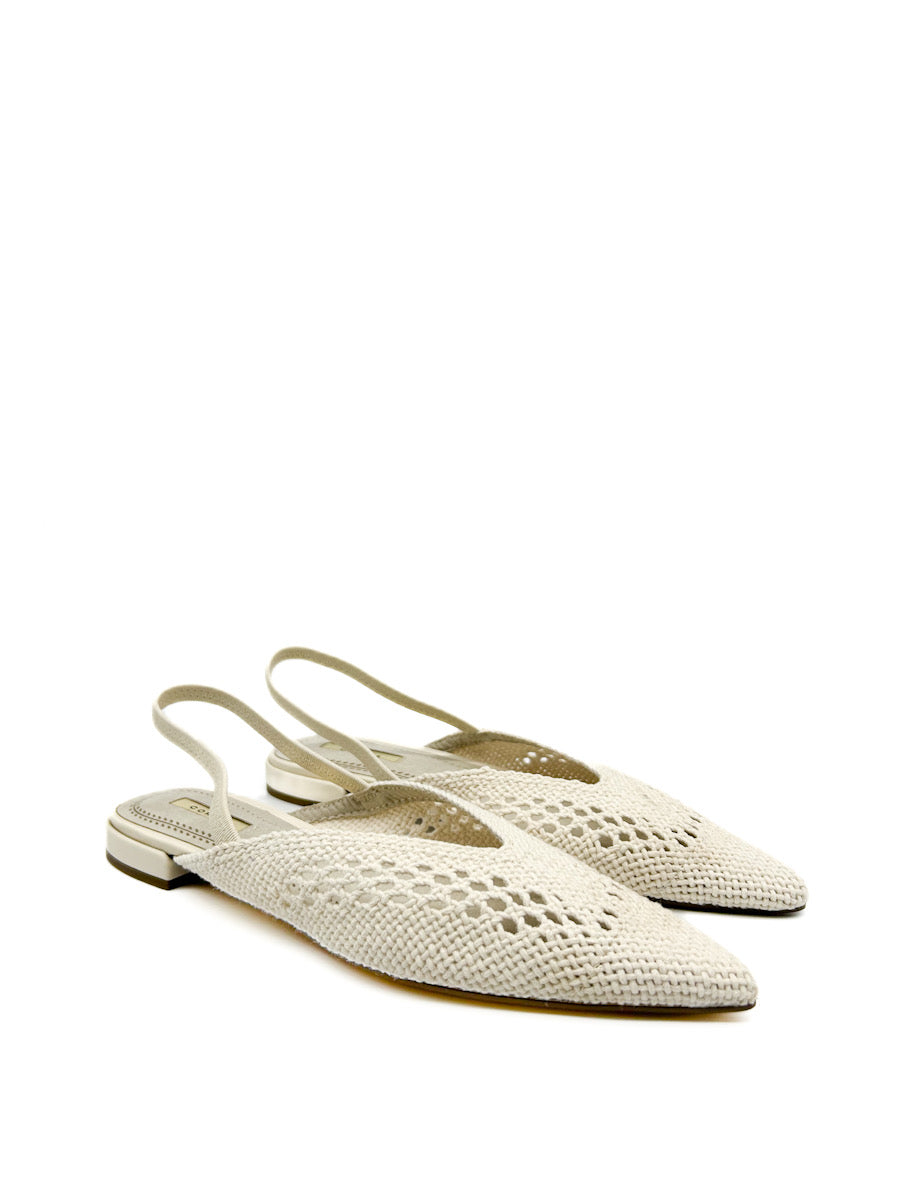 Zapatos Mules Planos Crochet Corina M5261