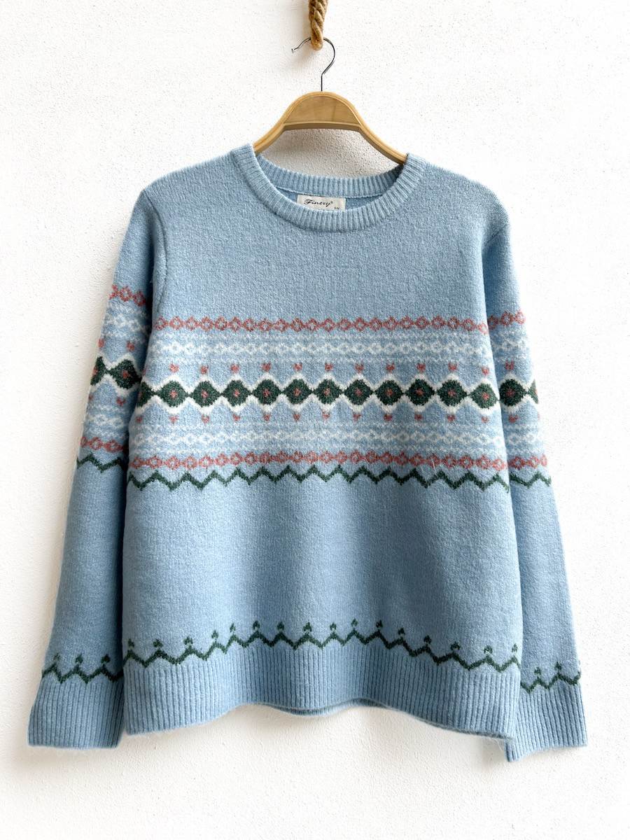 Jersey Jacquard Mujer