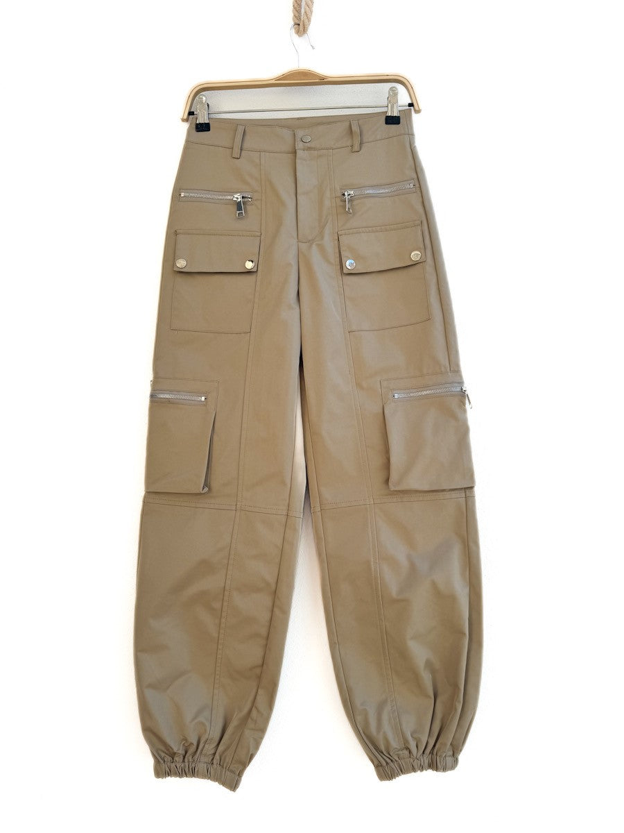 Pantalones Cargo con bolsillo Camel