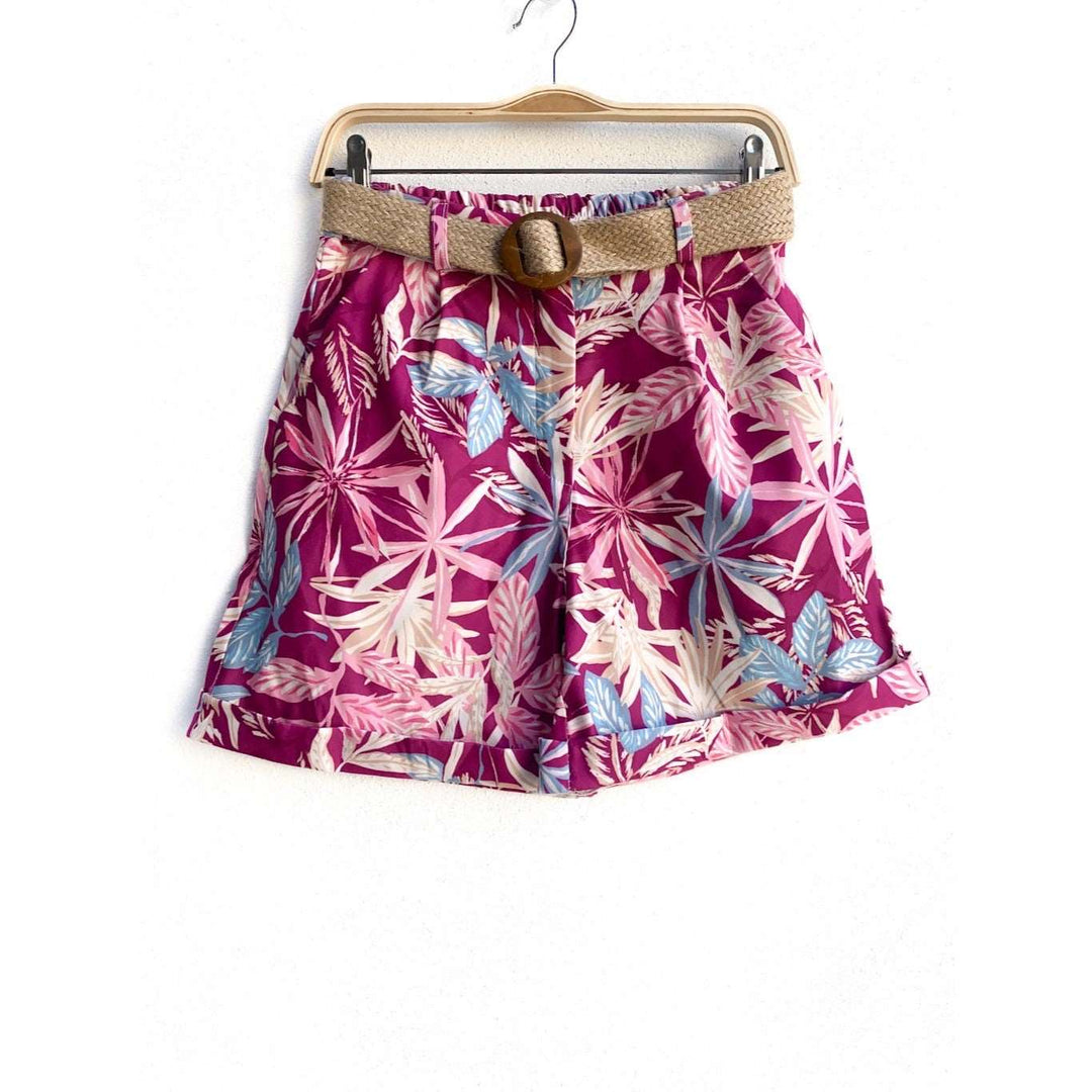 Short Flores de Mujer