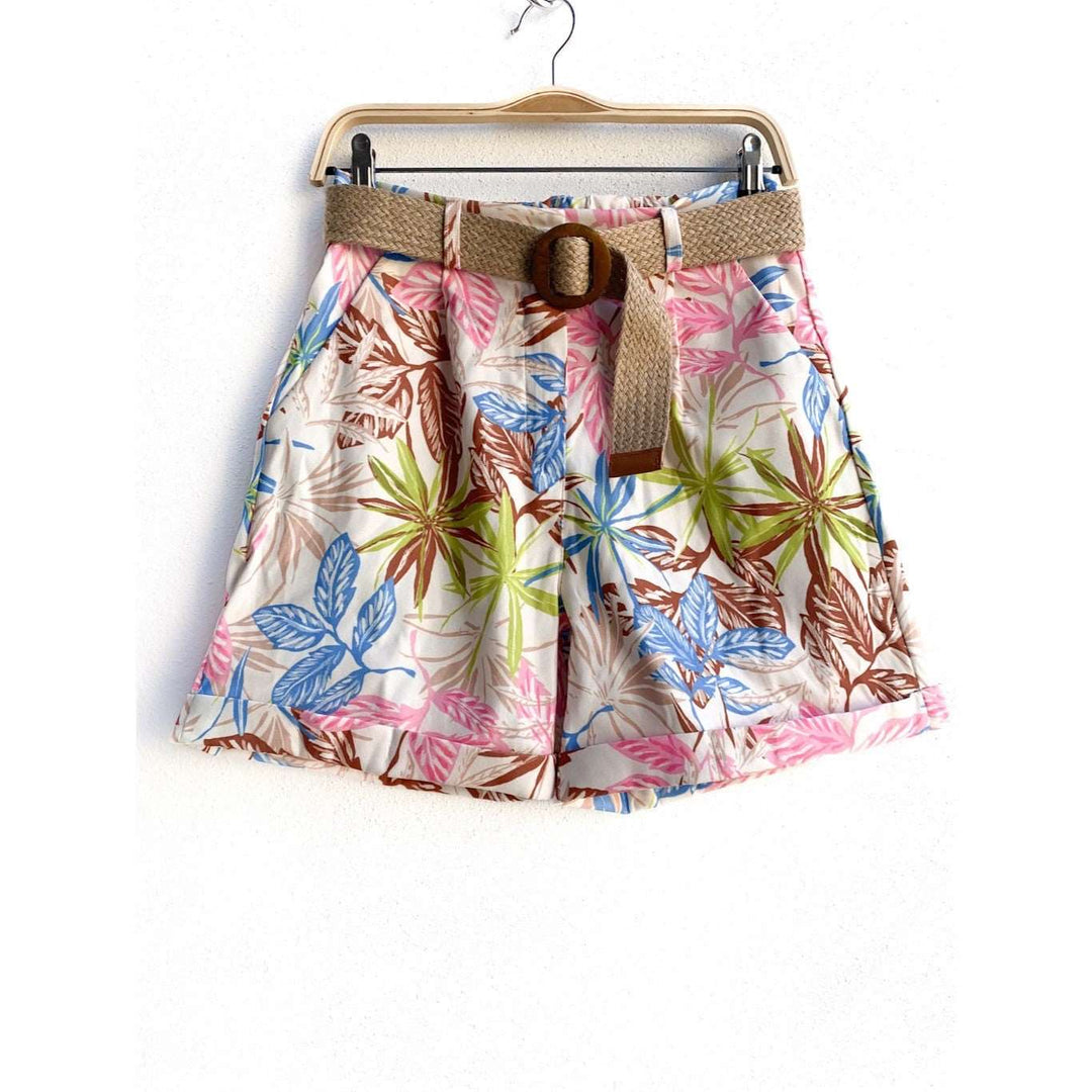 Short Flores de Mujer