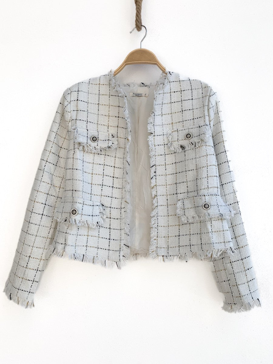 Chaqueta Corta de Tweed