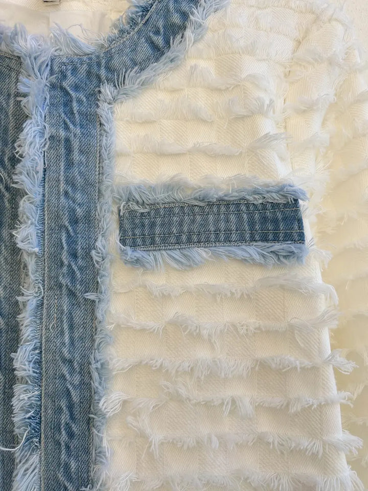 Chaqueta Tweed Denim