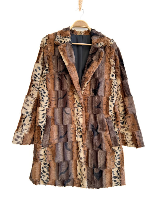 Chaqueta de Pelo Camel única