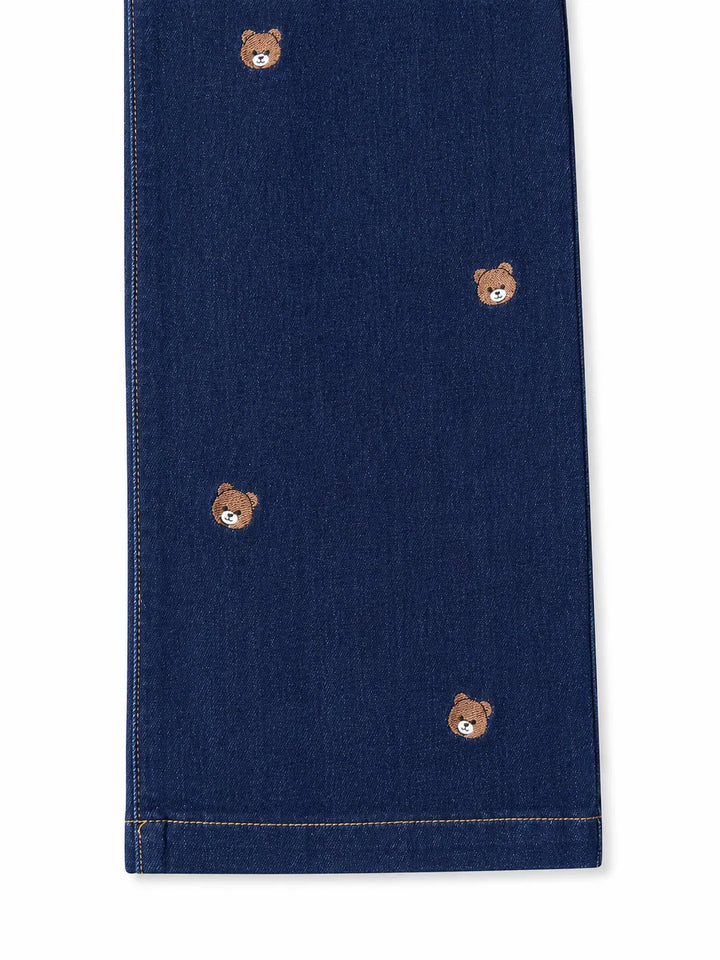 Vaqueros Wide Leg Teddy Bear
