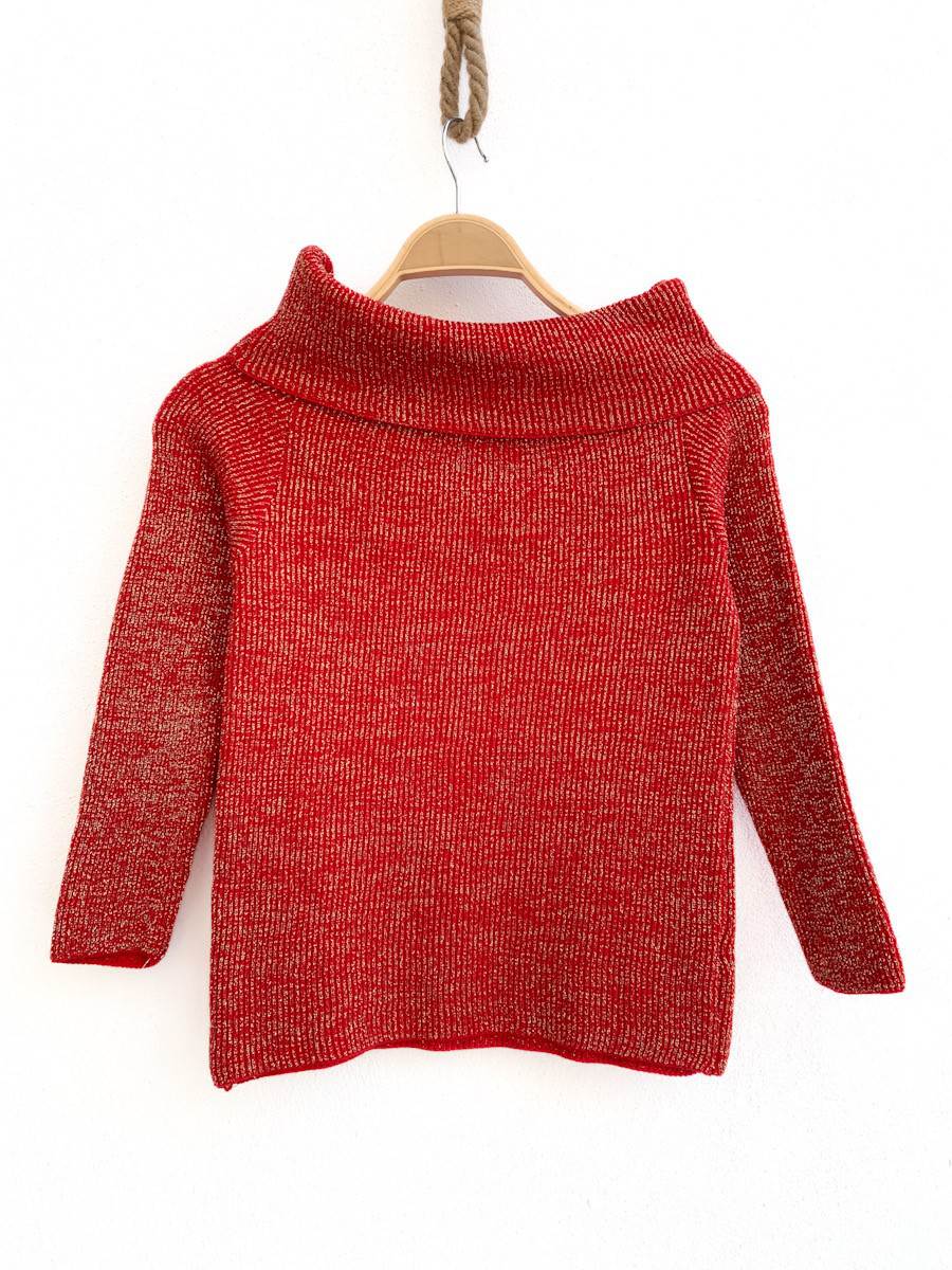 Jersey 0805 de punto con hombros al descubierto