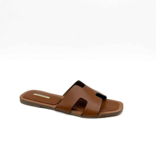 Corina M3481 Sandalias Planas Mujer Camel