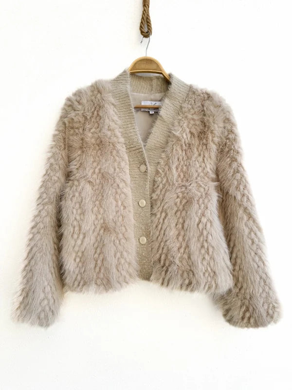 Chaqueta de Pelo JS906