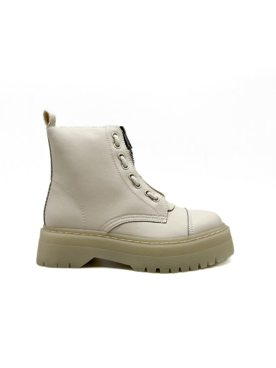 Botas Militares Plataforma Corina Crudo
