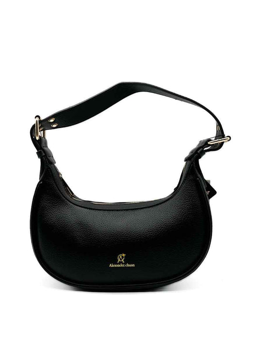 Bolso de Hombro Negro Único