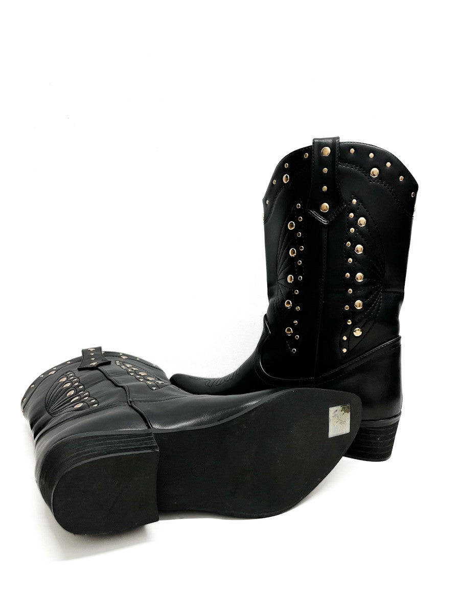 Botas Camperas Tachuelas Mujer