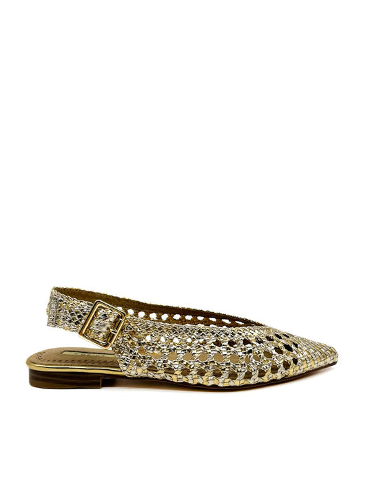 Sandalias Calados Trenzados Corina M4149 Oro