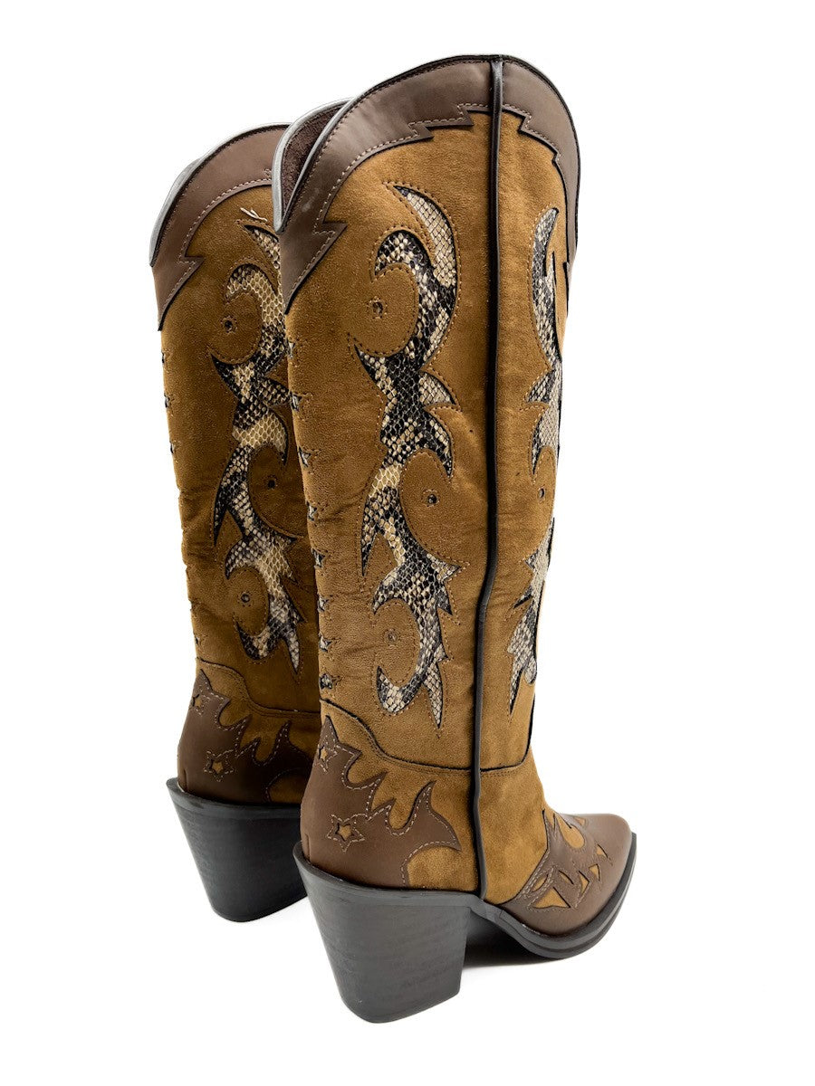 Corina-Botas Alta Cowboy