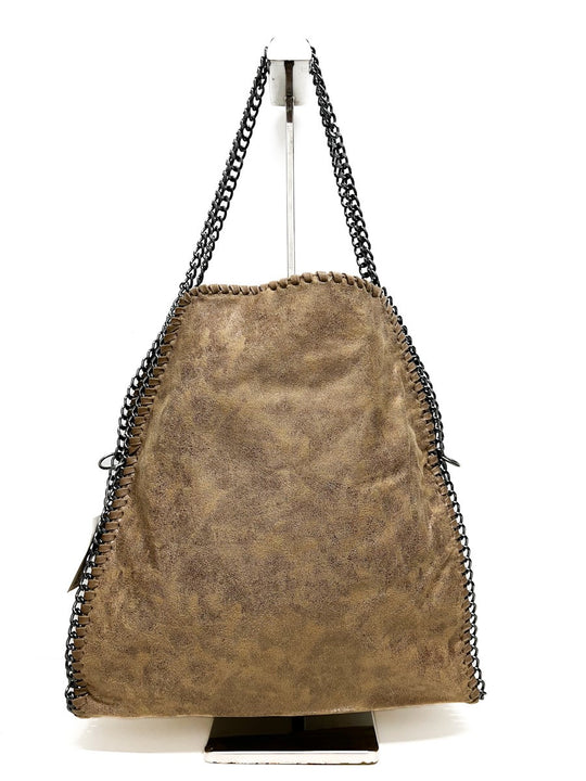 Bolso Vegano Con Cadenas Kakhi Único