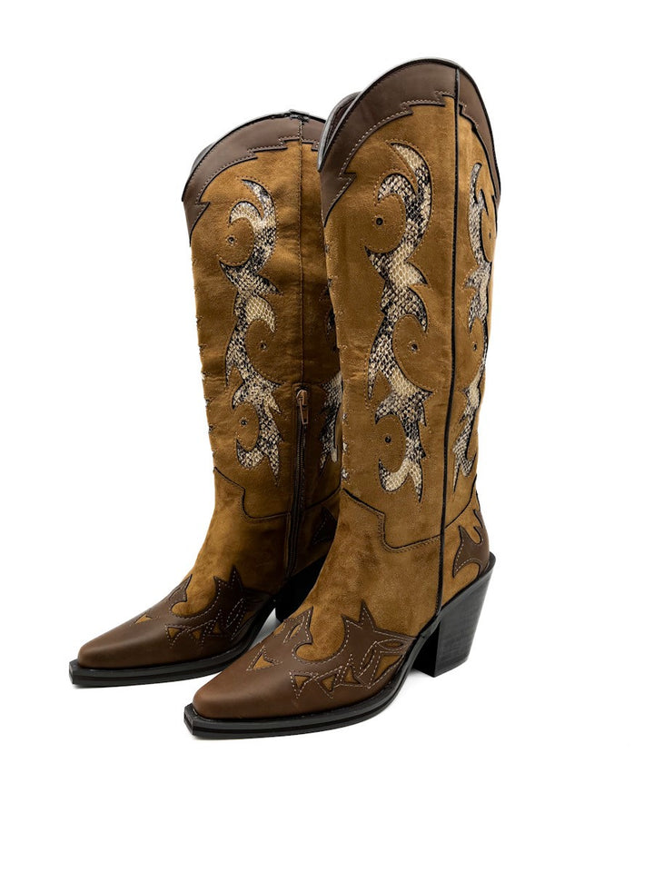 Corina-Botas Alta Cowboy