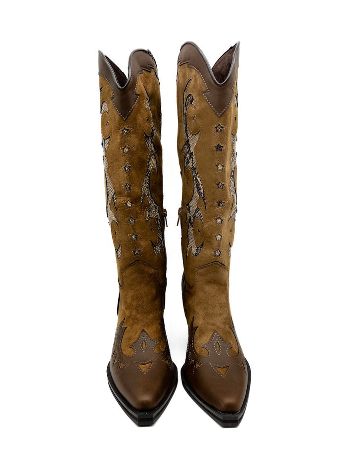 Corina-Botas Alta Cowboy