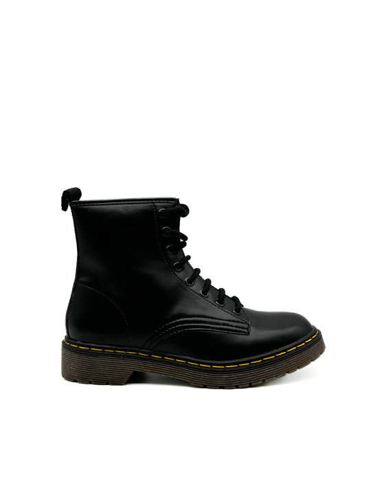 Botín Militar Negro Marca Corina Negro