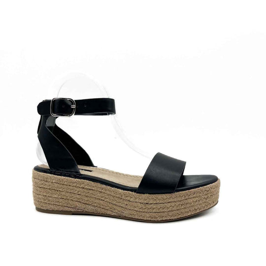 Corina M3408 Sandalias Plataforma Para Mujer Negro