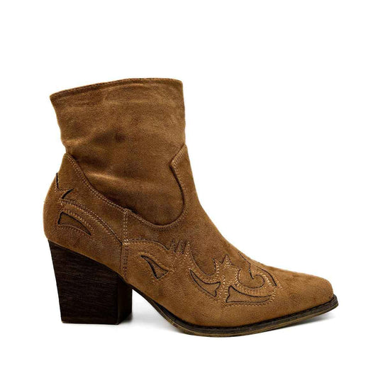 Botas Cowboy de Mujer Camel