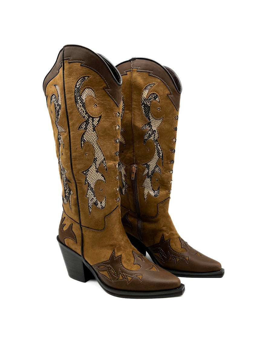 Corina-Botas Alta Cowboy