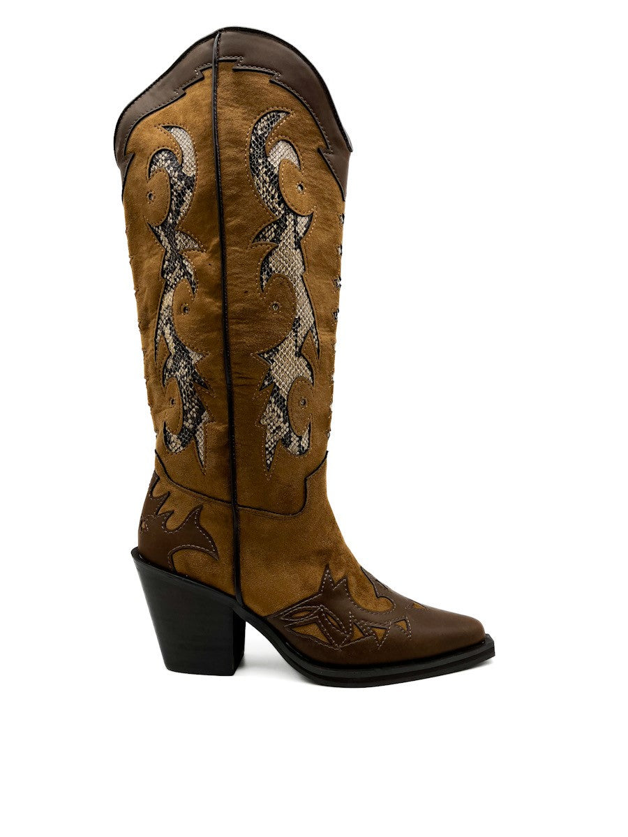 Corina-Botas Alta Cowboy