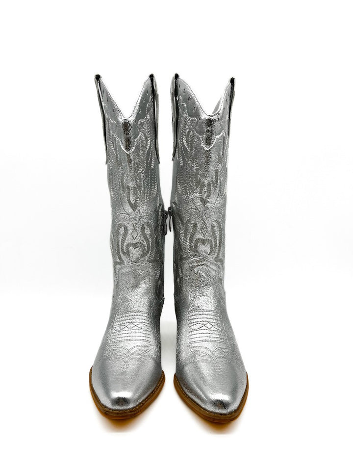 Botas Cowboy Metalizado