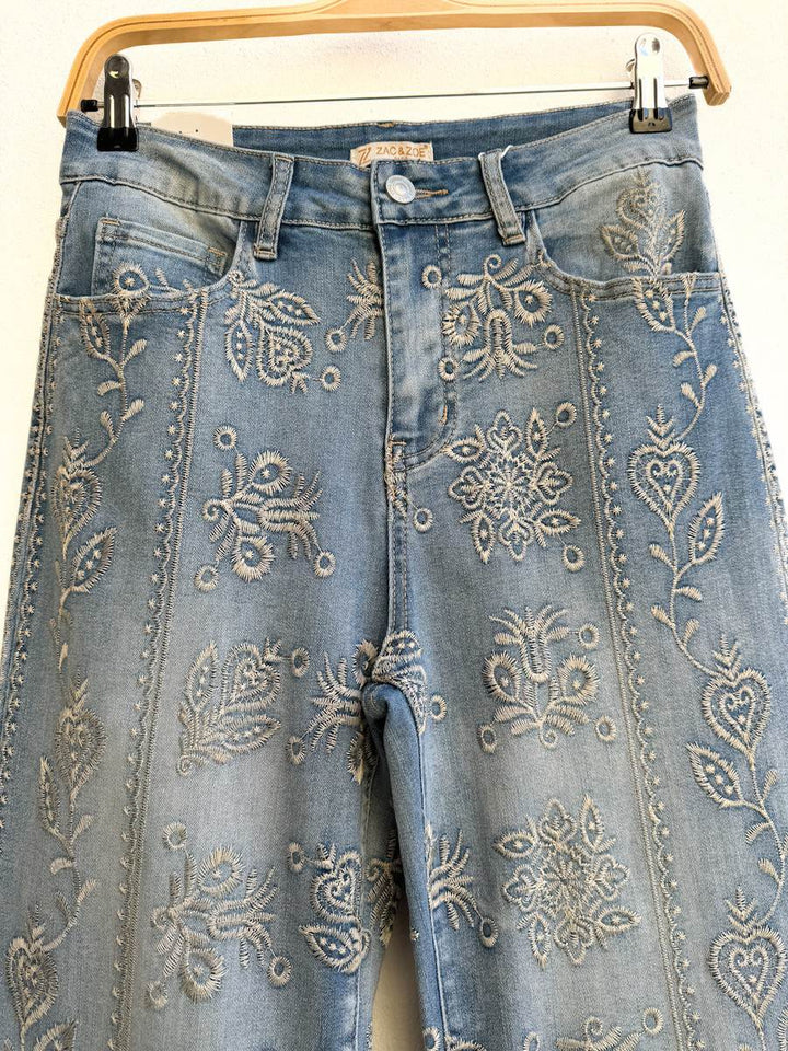 Pnatalón Vaquero Bordado